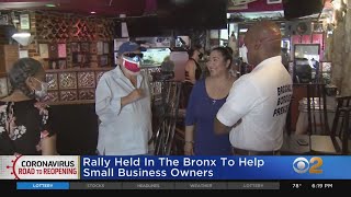 Rally Held In The Bronx To Help Small Business Owners