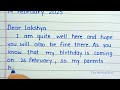 informal letter writing letter to friend letter to friend for birthday party informalletterinenglish