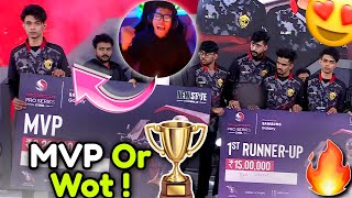 GodL Qualified for Global Championship 🔥 Reflexer MVP🏆 - Jonny Proud🇮🇳