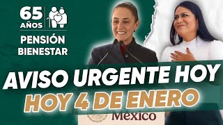 ❌️Mensaje Urgente Cambia Pension 2025 Nuevos Requisitos 📝 Y Programas Urge🤯Bienestar 65 Y Mas