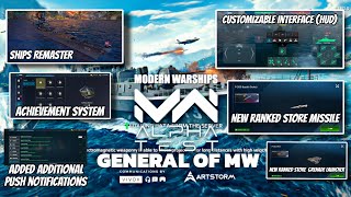 Modern Warships: All New Features, Remastered Ships \u0026 Alpha Test Updates! 🚢🔥