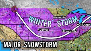 Major Snowstorm for the Rockies and Great Plains