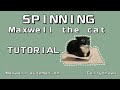 TUTORIAL for Spinning MAXWELL THE CAT automation-gellydraws