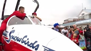 Snowbirds Fly for CHILD in Nanaimo