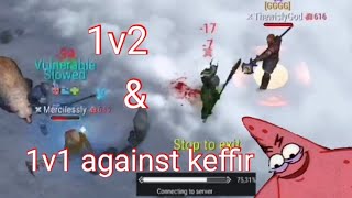 FROSTBORN EPIC 1V2 \u0026 EPIC 1V1 AGAINST KEFFIR COMPANY🐀🤣