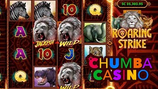 Chumba Friday Jackpot Hunting on Roaring Strikes