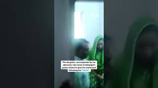 Enraged by his daughter's love marriage and conversion to Islam a Hindu father disowned her daughter