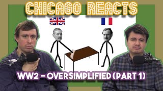 Chicagoans React to WW2 - OverSimplified Part 1
