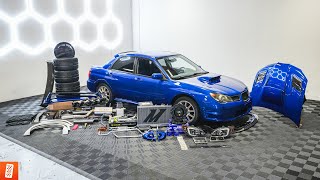 Building A Dream Subaru WRX STI! (FULL BUILD In 60 Minutes)