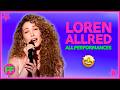 EVERY Loren Allred Performance On Got Talent! 😍🎤