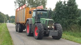 Maïs 2008 Loonbedrijf Kuunders met Fendt 818/Fendt 930/Claas Jaguar 890/Veenhuis