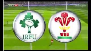 Ireland vs Wales - 1st Half Rugby | International Test 29 August 2015
