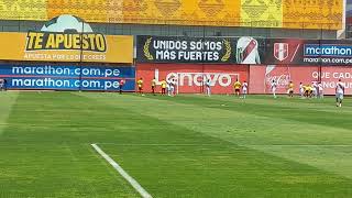Gol de penal de Stefano Olaya para Selección Sub 20 que igualó 1 a 1 ante Colombia