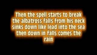 Iron Maiden - Rime of the Ancient Mariner with Lyrics