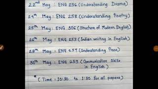 TYBA ENGLISH MEDIUM all subjects old papers \u0026 important eng 255 eng 256 eng 257 eng 258 eng 259 306