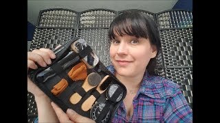 Asmr - This Shoe Cleaning Kit will give you Tingles! Brushing camera / Tapping / Ramble!