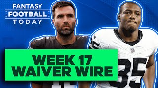 Week 17 Waiver Wire: Streamers, Injury Replacements, and Sleepers! | 2023 Fantasy Football Advice