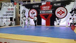 Dąbrowska Dominika vs  Kondeusz Natalia 4th EUROPEAN WKB CHAMPIONSHIP LEŻAJSK 2021Woman  -60kg