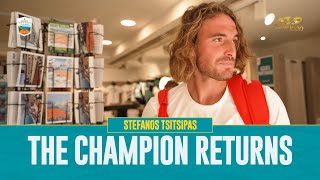 The Champion Returns: Behind The Scenes with Stefanos Tsitsipas in Monte-Carlo ❤️