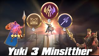 YUKI 3 MINSITTHER !! MAGIC CHESS BEST SYNERGY 2024 MLBB