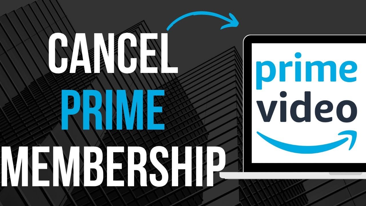 How To Cancel Amazon Prime Membership (Easy) - YouTube