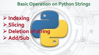 15.Complete Python Basics for Automation- Basic operations on strings