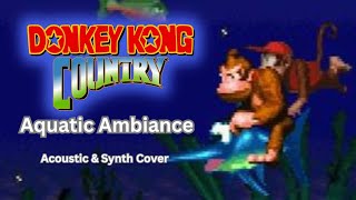 Donkey Kong Country - Aquatic Ambiance (Acoustic \u0026 Synth cover)