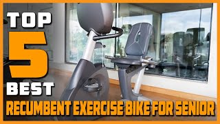 Best Recumbent Exercise Bikes for Seniors [Top 5 Review in 2022] Magnetic Bikes with Resistance