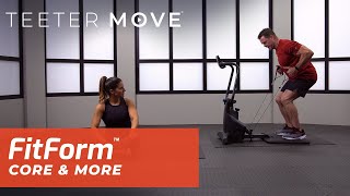 10 Min Core & More Workout | FitForm Home Gym | Teeter Move