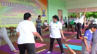 NLC India Limited-  International Yoga Day 2017