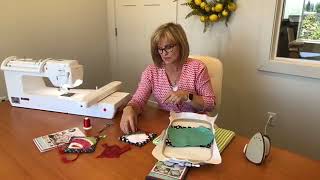 Tuesday Tips with Kimberbell |  How to Add Glitter to your Sewing/Machine Embroidery Projects