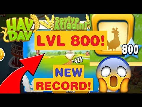 NIVEL MÁS ALTO EN HAY DAY NIVEL 800