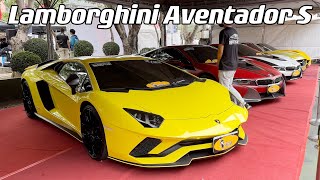 2022.12.04 台灣 台南 藍寶堅尼 大牛 跑車 超跑 Taiwan Tainan Lamborghini Aventador S Sportscar Supercar Hypercar