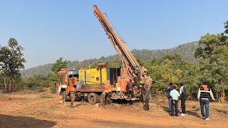 Borewell Drilling - 5 Hp Motor 199 Feet Deep boring With Coconut water checking Method | Borewells