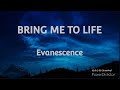 Bring Me To Life - Evanescence (Slowed-Lyrics)