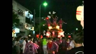 平成8年　杭全神社宮入　市町