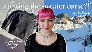 testing the sweater curse: knitting a sweater for my bf✰ knitting diaries-07