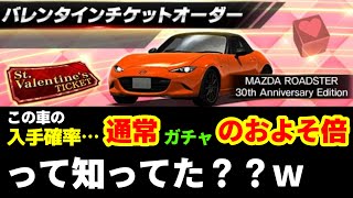 バレンタインオーダーのこの車、通常ガチャのおよそ倍の確率で入手出来るの知ってた？？…って需要あるのかこれ？w【ドリスピ】