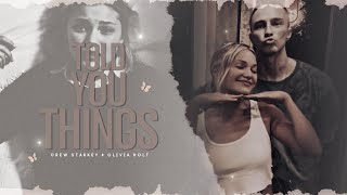 ✣ I told you things (Drew and Olivia)