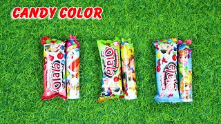 Bóc Kẹo Cầu Vồng Nhiều Màu Sắc / Rainbow Candy / Lollipops Candy ASMR #28