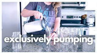 FULL DAY OF PUMPING | my pumping routine at 4 months postpartum + favorite hands free pumps