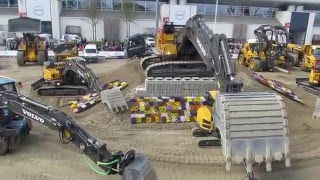 Volvo Construction Equipment Display Bauma 2016 - Part 3 - Messe München Germany