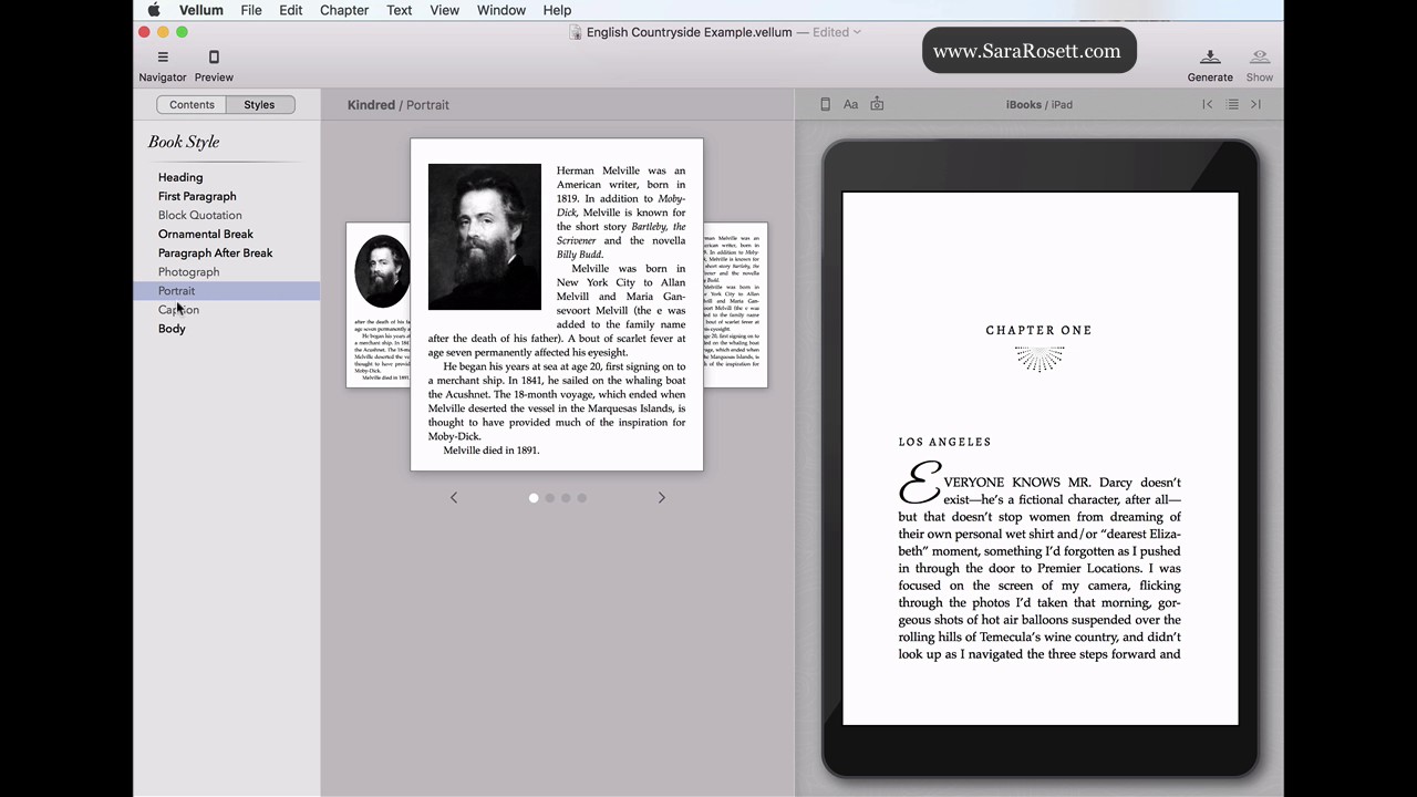 Easy Ebook Formatting With Vellum App - YouTube