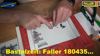 Bastelzeit: Faller 180435 Absperrzäune...