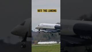 Private Jet Landing runway 23 #privatejet #aviation #runway