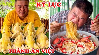 Sốc 8 Kỷ Lục Ăn Uống Của Thánh Ăn Youtuber Việt Nam Khiến Thế Giới Ngã Mũ Khâm Phục