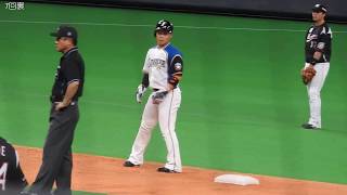 ＜2019.5.29ロッテ戦＞4安打「猛打賞」の近藤健介