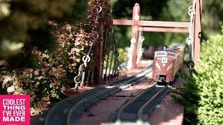 G-Scale Epic Garden Railroad PLUS Lionel O Scale Chicago Layout