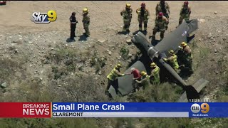 Pilot Survives Plane Crash Into Claremont Creek