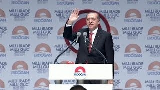 Erdogan kicks off campaign vowing stronger Turkish presidency